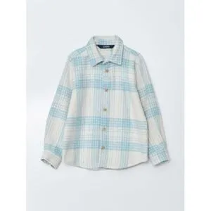 LC Waikiki Plaid Long Sleeve Boy Shirt