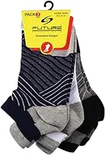 Future A Pack of Men Ankle socks from Future ,Consisting of 3 Pieces / cotton lycra size 40-45