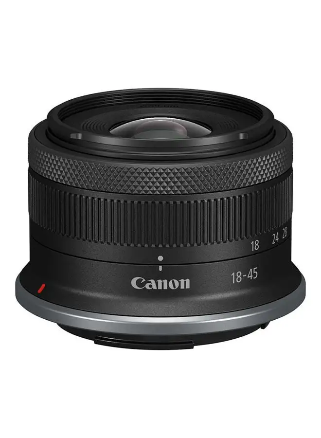 Canon Mirrorless Camera RF-S 18-45mm f/4.5-6.3 IS STM Lens Black