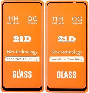 Generic High Quality Set Of 2 Glass Screen Protectors For Samsung Galaxy A52 - Clear Black