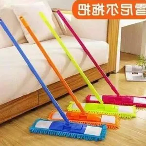 Microfiber Floor Mop For Ceramic And Parquet Floors For Cleaning Floors And Walls.