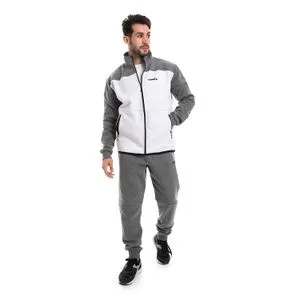 Diadora Cotton Men Trainning Suit - Grey
