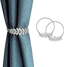 Prime.Shop - 2 Pack Premium Quality Flexible Curtain Holders, Easy to Use High Shine