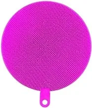 Silicone Pouf Great for Cleaning Pots and Dishers - Pink