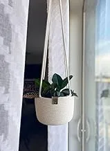 Trendy's/boho decor - Plant Woven Holder A - للتعليق علي الحائط زرع مصنوع يدويا