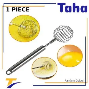 Taha Offer Hand Mixer Egg Whisk High Quality Cream Butter Whisk 1 Piece