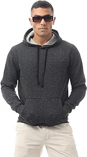 Ravin mens Men Sweat Shirt Patterned Solid Slip On Comfy Winter Sweatshirt