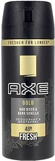 Axe Gold Dark Vanilla Deodorant 150ml Spray