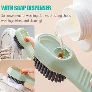 Taha Offer Multifunctional Cleaning Brush For Shoes, Clothes And Upholstery 1 Piece