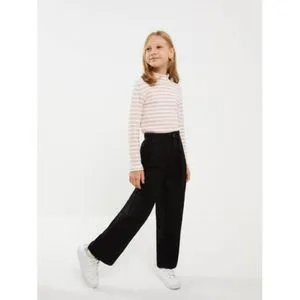 LC Waikiki Elastic Waist Basic Gabardine Girls Cargo Pants