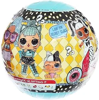 Generic Plastic Surprise Ball Toy With Pretty Fashion Doll And 9 Secret Guess Clues To Add More Creativity For Girls - Multi Color