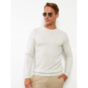 LC Waikiki Crew Neck Long SleeveMen's Knitwear Sweater