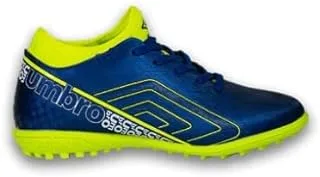 حذاء كرة قدم UMBRO SPIRITO TF JNR، للأطفال، أزرق سوداليتي/ليمون PUNCH/أبيض، 33.5 EU