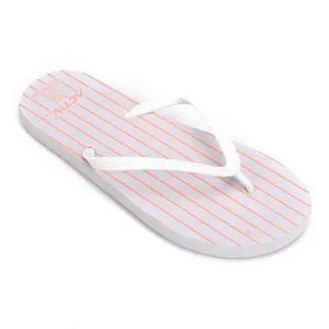 Activ Simon Striped For White Thong Slippers