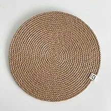 Trendy's/boho decor - HandMade Woven Coasters 30CM A - قواعد أكواب مصنوعة يدويا