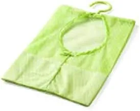 Hang Mesh Bag Clothes Storage Laundry Bags For Bathroom travel green