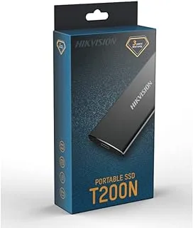 Hikvision Black T200N External SSD 256 GB USB 3.1 Type C - 450/400 MB/s