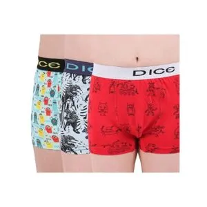 Dice - Bundle Of (3) Printed Boxers For Men & Boys