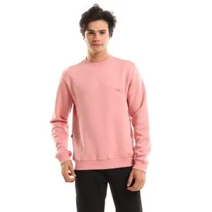 Diadora Men's Solid Sweatshirt - Cashmere