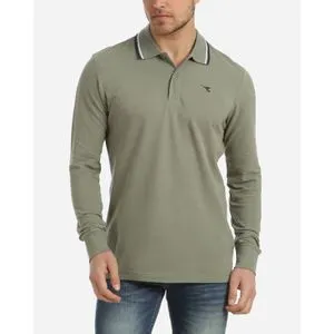 Diadora Plain Polo Shirt - Olive