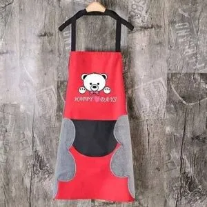 Waterproof Apron With Side Towel & Front Pocket