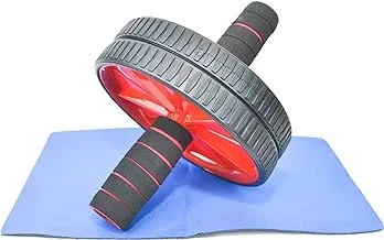 generic Ab Roller Wheel for Abs Workout Exercise Equipment & Accessories - Red