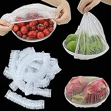 Fresh Food Plastic Flexible Storage Bags, 100 Pieces