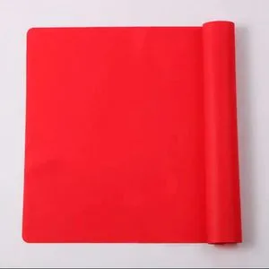 Silicone Baking Mat For Pastry Rolling With Measurements (Red)