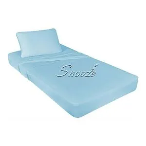 Snooze Flat Bed Sheet Set 2 PCS ,180*240 Cm (Sky Blue)
