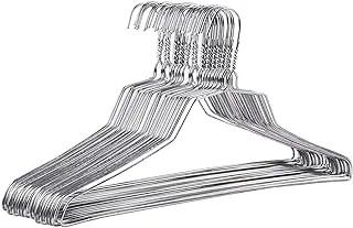 Cloth Hanger, 20 Pcs Metal Silver Color