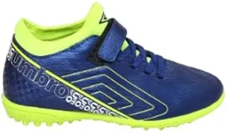 UMBRO KIDS FOOTWEAR FOOTBALL SODALITE BLUE/LIME PUNCH/WHITE 36.5