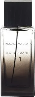 Pascal Morabito Black Granite 100ml Eau de Toilette Spray for Men - Aromatic and Woody Scent - Cologne Spray with Bergamot, Cardamom, Patchouli and Musk