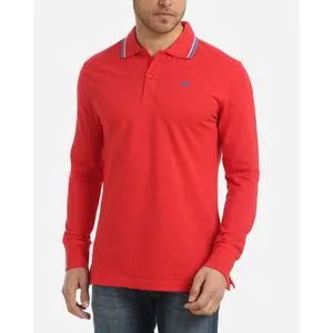 Diadora Plain Polo Shirt - Red