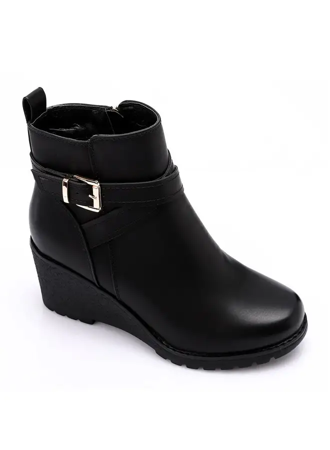 DejaVu Women's trendy high ankle boots