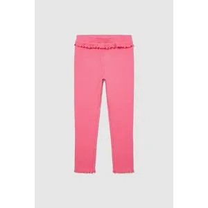 Debenhams Younger Girls Rib Lettuce Hem Legging