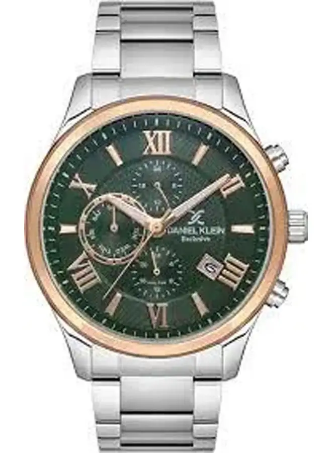 DANIEL KLEIN Stainless Steel Chronograph Watch DK.1.13109-3