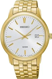 Seiko Men's Quartz Watch, Analog Display and Stainless Steel Strap SUR264P1