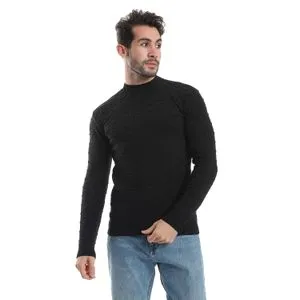 Caesar Wool Mens Pullover With Round Neck