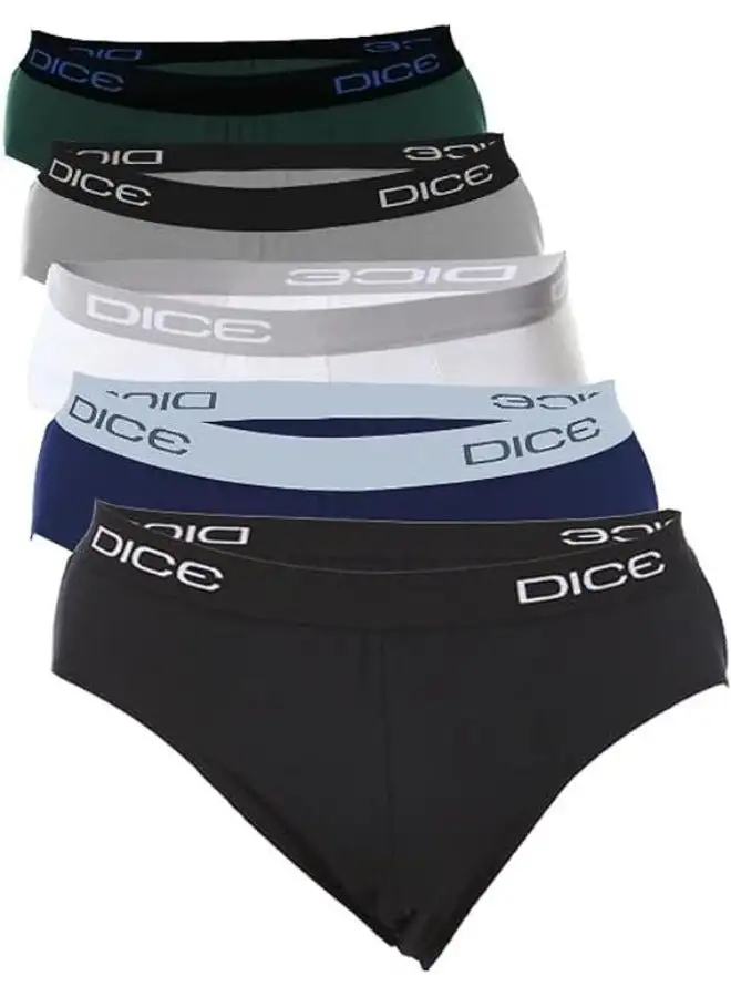 DICE Men Brief Boxer Briefs P*5