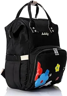 CROSSLAND Soft Waterproof Mom and Baby Diaper Backpack with Thermal Pockets