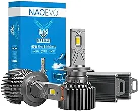 NAOEVO NG Series LED Headlight Bulbs 180 Watts / 21,600 Lumens, set of2 Bulbs (9005)