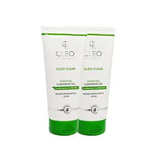 Cleo Purifying Cleansing Gel - 150ml - Bundle 2Psc