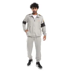 Activ Shades Of Grey Active Tracksuit With Touch Of Neon