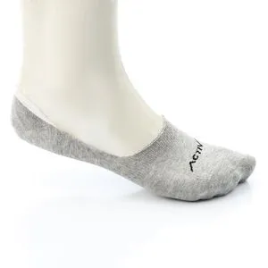 Activ Cotton Slip On Invisible Socks - Light Grey