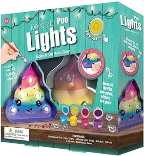 مجموعة مصابيح LED لتزيين منزلك من Sew Star - Poo SS-19-044، 8+