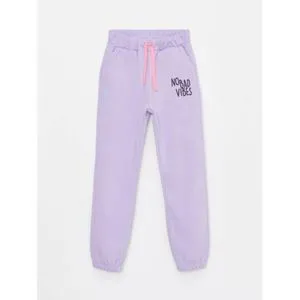 LC Waikiki Elastic Waist Printed Girl Jogger Sweatpants