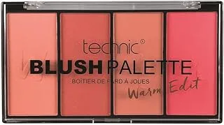 Technic Blush Palette 20 g, Warm Edit