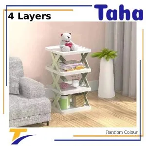 Taha Offer Organizer Storage Shoe Rack 4 Layers