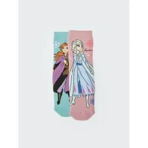 LC Waikiki Frozen Patterned Girl's Towel Socks 2 Pack