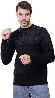 mens Coup Regular Fit Jacquard Pullover For Men Pullover Sweater